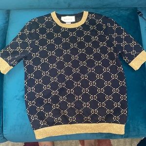 Gucci GG lame top